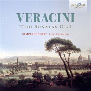 Veracini Antonio - Trio Sonatas, Op. 1 ryhmässä CD @ Bengans Skivbutik AB (4309169)