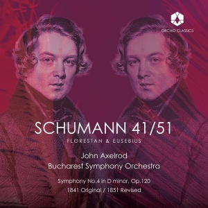 John Axelrod & Bucharest Symphony Orchestra - Schumann 41/51: Florestan & Eusebius ryhmässä CD @ Bengans Skivbutik AB (4309279)
