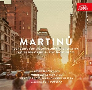Martinu Bohuslav - Concerto For Violin & Piano Violin ryhmässä CD @ Bengans Skivbutik AB (4309992)