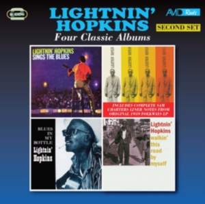 Lightnin Hopkins - Four classic albums ryhmässä CD @ Bengans Skivbutik AB (4310018)
