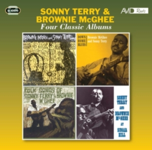 Sonny Terry & Brownie Mcghee - Four classic albums ryhmässä CD @ Bengans Skivbutik AB (4310020)