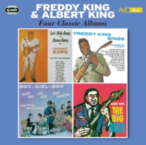 Freddy King & Albert King - Four Classic albums ryhmässä CD @ Bengans Skivbutik AB (4310021)