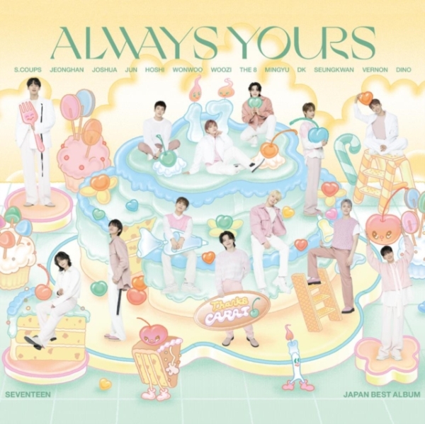 SEVENTEEN - SEVENTEEN JAPAN BEST ALBUM [ALWAYS ryhmässä CD / Myydyimmät @ Bengans Skivbutik AB (4311071)