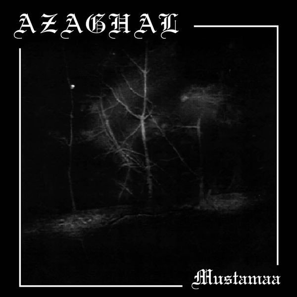 Azaghal - MUSTAMAA ryhmässä CD / Hårdrock @ Bengans Skivbutik AB (4312383)