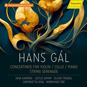 Gal Hans - Concertinos For Violin, Cello, Pian ryhmässä CD @ Bengans Skivbutik AB (4312415)