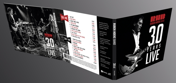 Hoeke Ruben -Band- - Thirty Years Live ryhmässä CD / Rock @ Bengans Skivbutik AB (4313418)