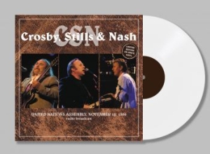 Crosby Stills & Nash - United Nations Assembly '89 (White) ryhmässä -Start Max @ Bengans Skivbutik AB (4314299)