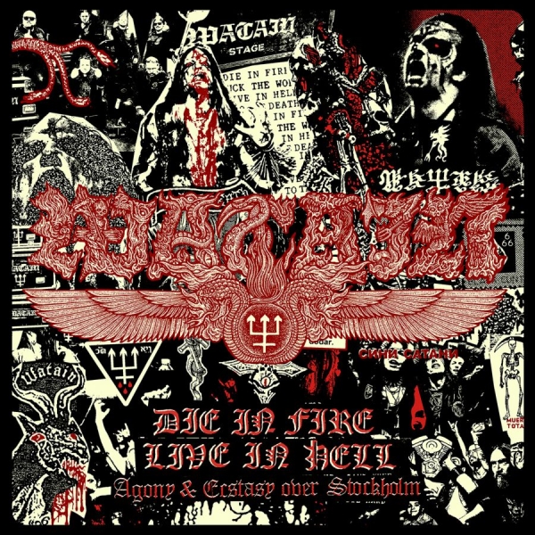 Watain - Die In Fire - Live In Hell ryhmässä CD / Myydyimmät @ Bengans Skivbutik AB (4314368)