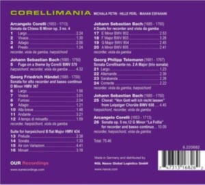 Johann Sebastian Bach Arcangelo Co - J.S. Bach, Corelli, Handel & Telema ryhmässä CD @ Bengans Skivbutik AB (4314817)