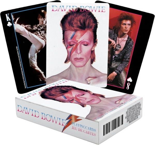 Bowie David - Playing Cards (6.5 Cm X 1.75 Cm X 9 ryhmässä ME SUOSITTELEMME / Perjantain julkaisut / 2026-06-19 @ Bengans Skivbutik AB (4315906)