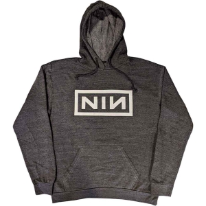Nine Inch Nails - Classic Logo (Grey) Uni Pullover Hoodie ryhmässä BW Hoodies @ Bengans Skivbutik AB (4320841)