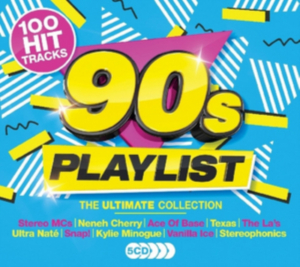 Various artists - Ultimate 90s Playlist (5CD) ryhmässä CD @ Bengans Skivbutik AB (4324558)