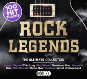Various artists - Rock Legends (5CD) ryhmässä CD @ Bengans Skivbutik AB (4324566)