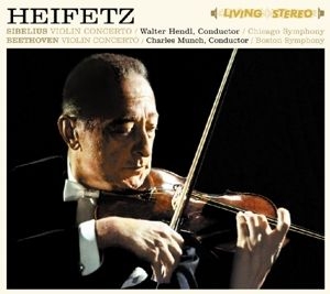 Heifetz Jascha - Violin Concerto - Sibelius Beethoven ryhmässä CD @ Bengans Skivbutik AB (4330260)