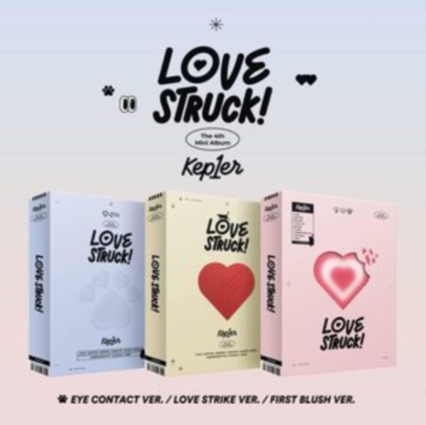 Kep1er - 4th Mini (LOVESTRUCK!) (FIRST BLUSH ver. ryhmässä Minishops / K-Pop Minishops / Kep1er @ Bengans Skivbutik AB (4342621)