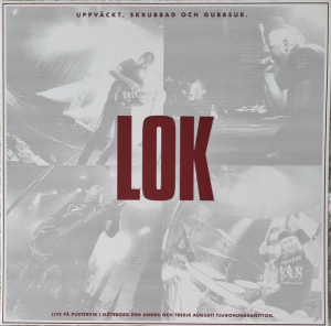 Lok - Uppväckt, Skrubbad och Gubbsur (Black Vinyl LP) ryhmässä Minishops / LOK @ Bengans Skivbutik AB (4355638)