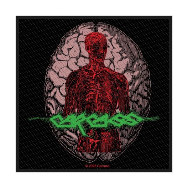 Carcass - Patch - Cabeza ryhmässä MERCH / Asusteet / Kangasmerkit @ Bengans Skivbutik AB (4359316)