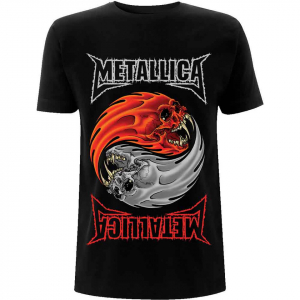 Metallica -  Metallica Unisex T-Shirt: Yin Yang (bla ryhmässä BW-T-shirts @ Bengans Skivbutik AB (4387310)