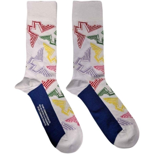 Paul Mccartney - Wings Logos Uni Wht Socks (Eu 40-45) ryhmässä Minishops / Paul Mccartney @ Bengans Skivbutik AB (4395734)