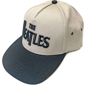 The Beatles - Drop T Logo Sand/Bl Snapback C ryhmässä MK Test 4 @ Bengans Skivbutik AB (4395755)