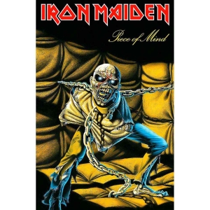 Iron Maiden - Piece Of Mind Textile Poster ryhmässä Minishops / Iron Maiden @ Bengans Skivbutik AB (4398181)