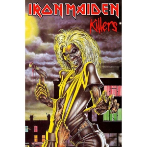 Iron Maiden - Killers Textile Poster ryhmässä Minishops / Iron Maiden @ Bengans Skivbutik AB (4398187)