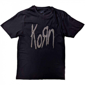 Korn - Korn Unisex Hi-Build T-Shirt: Log -   ryhmässä BW-T-shirts @ Bengans Skivbutik AB (4399008)