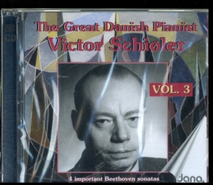 Ludwig van Beethoven - The Great Danish Pianist Victor Schiøler ryhmässä CD @ Bengans Skivbutik AB (4399159)