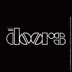 The Doors - Logo Individual Cork Coaster ryhmässä MERCH @ Bengans Skivbutik AB (4400398)