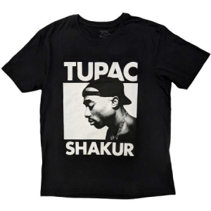 Tupac - Unisex T-Shirt: Eyes Closed (Small) ryhmässä -Start Merch @ Bengans Skivbutik AB (4400400)