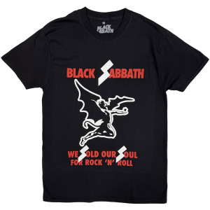 Black Sabbath - Unisex T-Shirt: Sold our Soul (X-Large) ryhmässä BW-T-shirts @ Bengans Skivbutik AB (4400489)