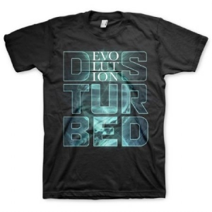 Disturbed Unisex T-Shirt: Evolution (Small) - Unisex T-Shirt: Evolution (Small) ryhmässä -Start Merch @ Bengans Skivbutik AB (4400522)