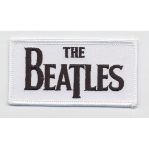 The Beatles - Drop T Logo Standard Patch ryhmässä MERCH @ Bengans Skivbutik AB (4400542)