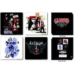 Lil Wayne - Coaster Set: Mixed ryhmässä Minishops / Lil Wayne @ Bengans Skivbutik AB (4400644)