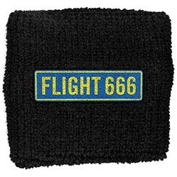 Iron Maiden - Fabric Wristband: Flight 666 (Retail Pac ryhmässä -Start Merch @ Bengans Skivbutik AB (4400757)