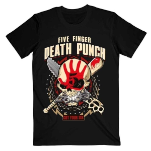 Five Finger Death Punsch - Zombie Kill Uni Bl T-Shirt  (XL) ryhmässä -Start Tshirt @ Bengans Skivbutik AB (4400881)