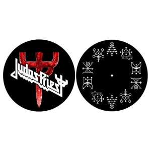 Judas Priest - Firepower Slipmat Pair ryhmässä MERCHANDISE / Merch / Hårdrock @ Bengans Skivbutik AB (4400944)