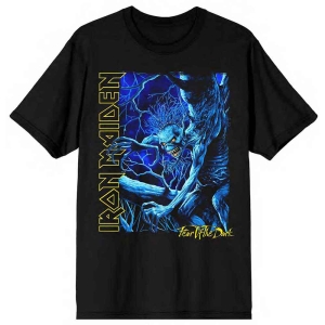 Iron Maiden - Fotd Blue Tone Eddie Vertical Logo Uni B  (XL) ryhmässä -Start Tshirt @ Bengans Skivbutik AB (4400960)