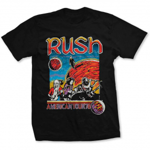 Rush - Unisex T-Shirt: US Tour 1978 (Small) ryhmässä BW-T-shirts @ Bengans Skivbutik AB (4401027)