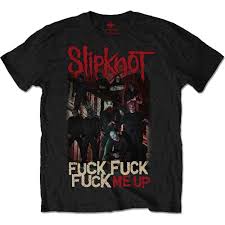Slipknot - Unisex T-Shirt: Fuck Me Up (XX-Large) ryhmässä -Start Merch @ Bengans Skivbutik AB (4401049)