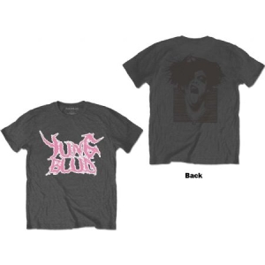 Yungblud - Unisex T-Shirt: DEADHAPPY Pink (Back Print) (Medium) ryhmässä -Start Merch @ Bengans Skivbutik AB (4401110)