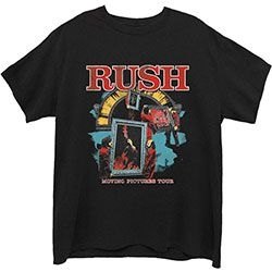 Rush - Unisex T-Shirt: Moving Pictures (Medium) ryhmässä -Start Merch @ Bengans Skivbutik AB (4401166)