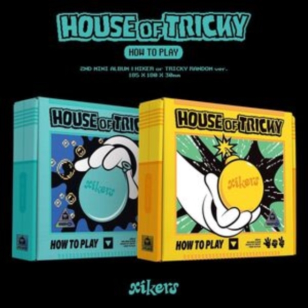 XIKERS - 2nd Mini Album (HOUSE OF TRICKY : HOW TO ryhmässä CD / K-Pop @ Bengans Skivbutik AB (4401434)