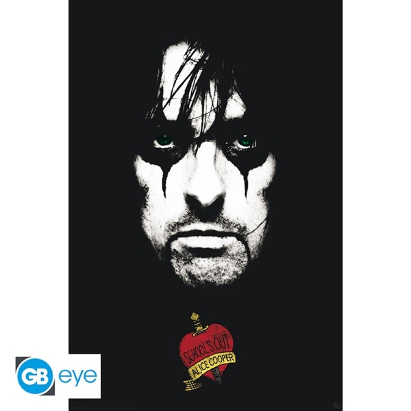 Alice Cooper - School's Out Face 91,5 x 61 cm ryhmässä MERCH / Julisteet @ Bengans Skivbutik AB (4401454)