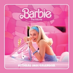 Barbie - Barbie The Movie Official Calender 2024 ryhmässä -Start Merch @ Bengans Skivbutik AB (4405103)