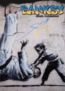 Banksy - Banksy 2024 Unofficial Calendar ryhmässä -Start Merch @ Bengans Skivbutik AB (4406322)