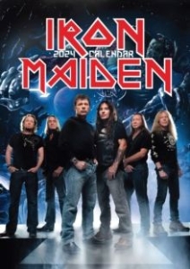 Iron Maiden - Iron Maiden 2024 Unofficial Calendar ryhmässä -Start Merch @ Bengans Skivbutik AB (4406341)