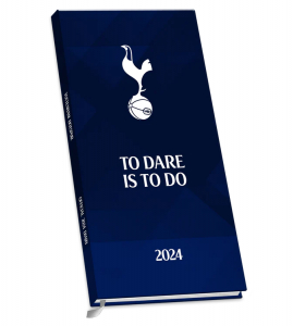 Tottenham Hotspur Fc - Tottenham Hotspur Fc 2024 Slim Diary ryhmässä -Start Merch @ Bengans Skivbutik AB (4406377)