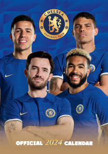 Chelsea Fc - Chelsea Fc 2024 A3 Calendar ryhmässä -Start Merch @ Bengans Skivbutik AB (4406389)