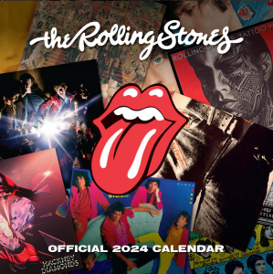 Rolling Stones - Rolling Stones 2024 Square Calendar ryhmässä MERCH @ Bengans Skivbutik AB (4406394)